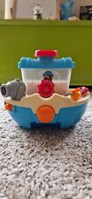 Pirate Ship Boat & Water Cannon Baby Bath Play Time Sensory Toy with Suction Cup