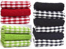 15x Terry Tea Towels Mono