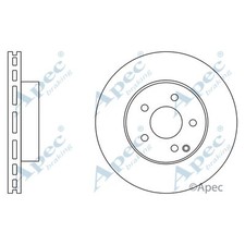 2x Brake Discs Vented For