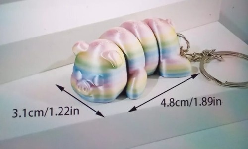 Pig printed articulated - 3d,