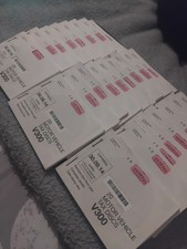 UK Book Of 20 Unused Tax Discs