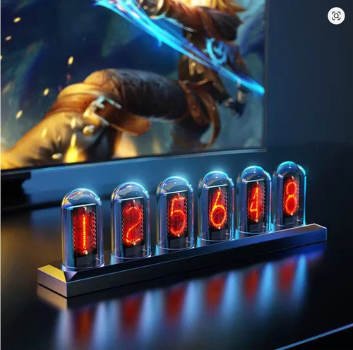 Rgb nixie tube clock led - tube,