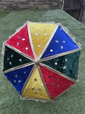 Multicoloured beautiful Umbrella-Shadiseason-Wedding-Mehndi-Dholki-handmade