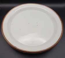 Dansk Designs Denmark NR Brown Mist Dinner Plates x2 10.5"