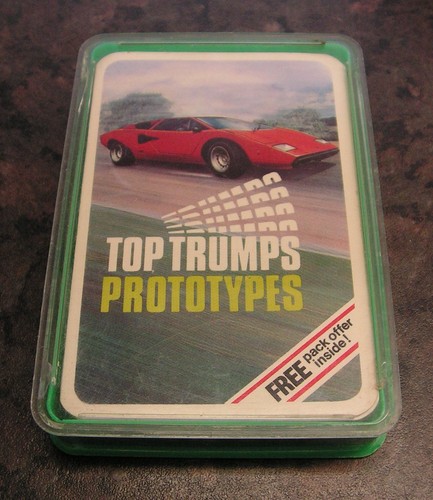 Prototypes top trumps - prototypes,