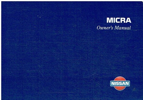 Nissan micra 0 - nissan, (k11