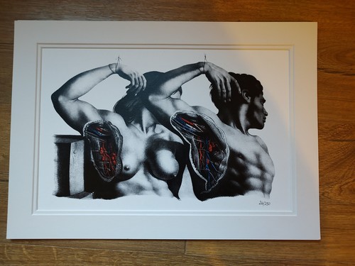 Frankenstein silk screen art - frankenstein,