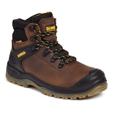 DeWALT Newark Mens Brown SRA S3 WaterProof Safety Steel Toe Lace Up Boots