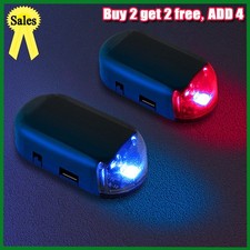 Solar power car led - power, dummy