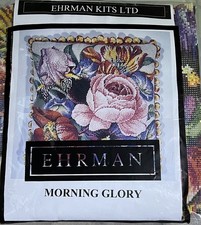 Rare Ehrman Tapestry Needlepoint Kit - Morning Glory By Elian McCready