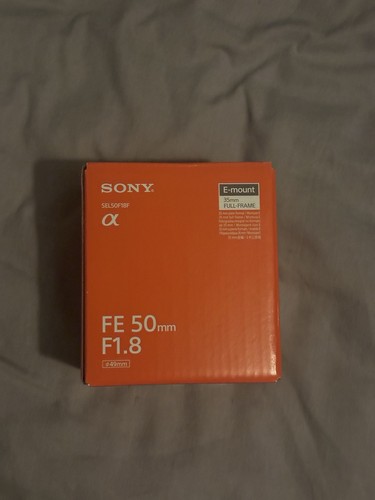 Sony 50mm 8 prime lens - sony,