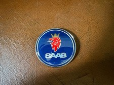Saab Blue Badge Rear Boot Badge Emblem 93 9-3 95 9-5 2003-2010