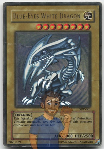 Blue eyes white - white, sdk-001