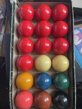 Aramith 1  7/8" Snooker Balls