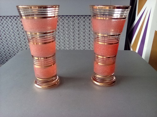 Two orange gold - orange,