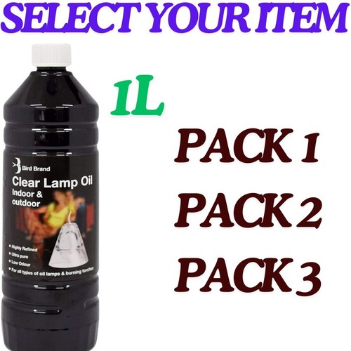 Bird brand clear lamp oil - clear,