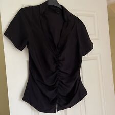 Armand Basi Ladies Black Silk Top. Size 40 Eur Preloved