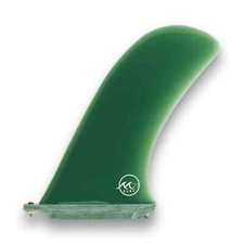 Green pivot center fin - 10",