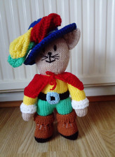 Hand Knitted Puss In Boots