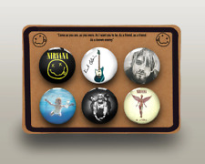 Nirvana Pin Badges 5 x 32mm