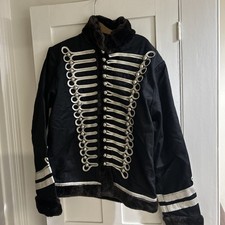 Brocade and Fur Jacket - Goth