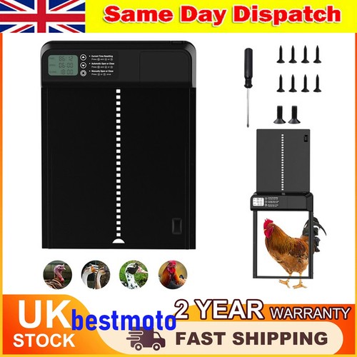 Automatic chicken coop - chicken, door