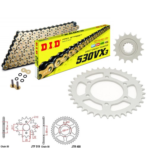 Zxr750 chain and sprocket - zxr750,