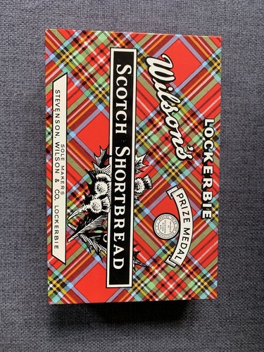 Vintage scotch shortbread tin - vintage,