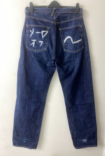Evisu selvedge denim jeans - denim,