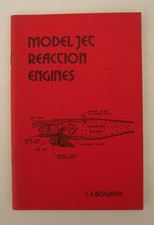 Softback Pocket Book Model Jet Reaction Engines 1994 Reprint C E Bowden
