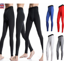 Compression Men Base Layer Thermal Sport Skins Under Gear Long Pants Legging Gym
