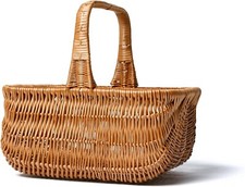 Dutch Wicker Shopping Basket