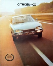 Citroen CX Brochure 1976