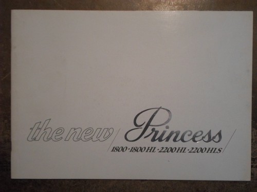 Princess range orig 1975 - orig, uk