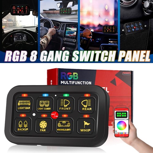 24v rgb gang switch panel - switch,