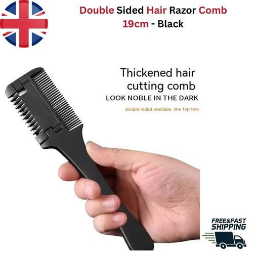 Hair cutting comb razor - hair, comb,