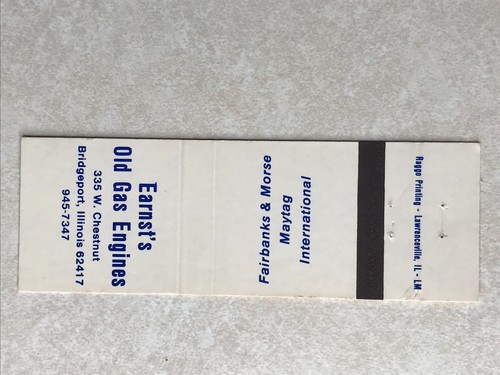 Bh103 matchbook postcard - bh103,
