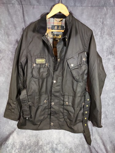 Barbour international waxed - international,