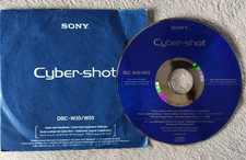 Sony Cybershot Camera DSC-W35/W55 Handbook Application Software CD Rom ❤️