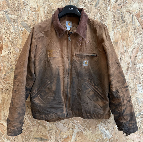Carhartt detroit jacket brown - jacket,