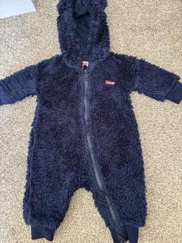 Levi unisex baby navy fleece - levi's,