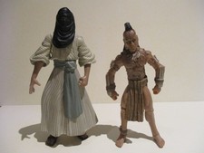 Indiana Jones  ugha warrior & Cairo Henchmanaction Figures lot Hasbro