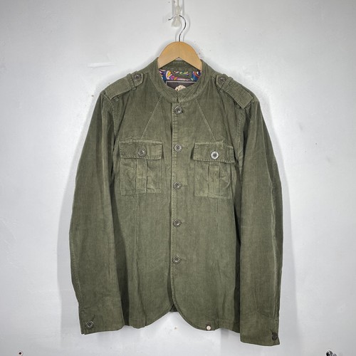 Pretty green corduroy - green,