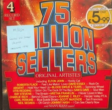 Various 75 Million Sellers Vinyl Record M/VG+ IMP 75 1975
