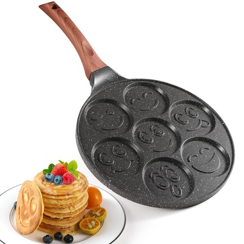 Yashe smiley face pancake - face,