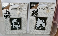 Joy Crafts Dies - Set of 2 - Vintage Flourishes