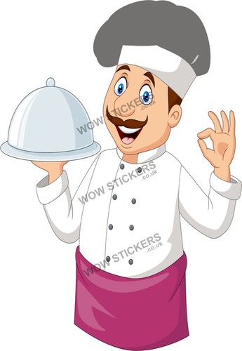 Chef sticker trailer - sticker,