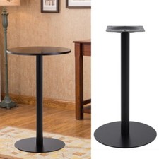 75cm steel table - 75cm, pedestal