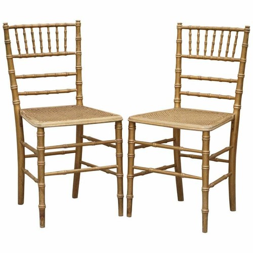 Pair edwardian giltwood - of,