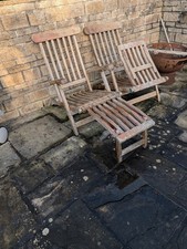 Vintage Teak Steamer  Sun